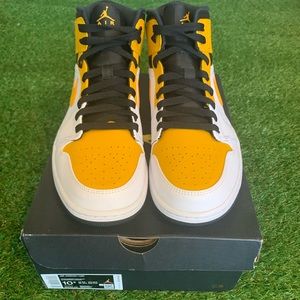 Jordan 1 Mid University Gold Brand New With Box